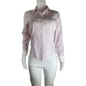 F. Brooks Brothers No Iron Shirt 10P Multicolor Blouse Long Sleeve NWT $98